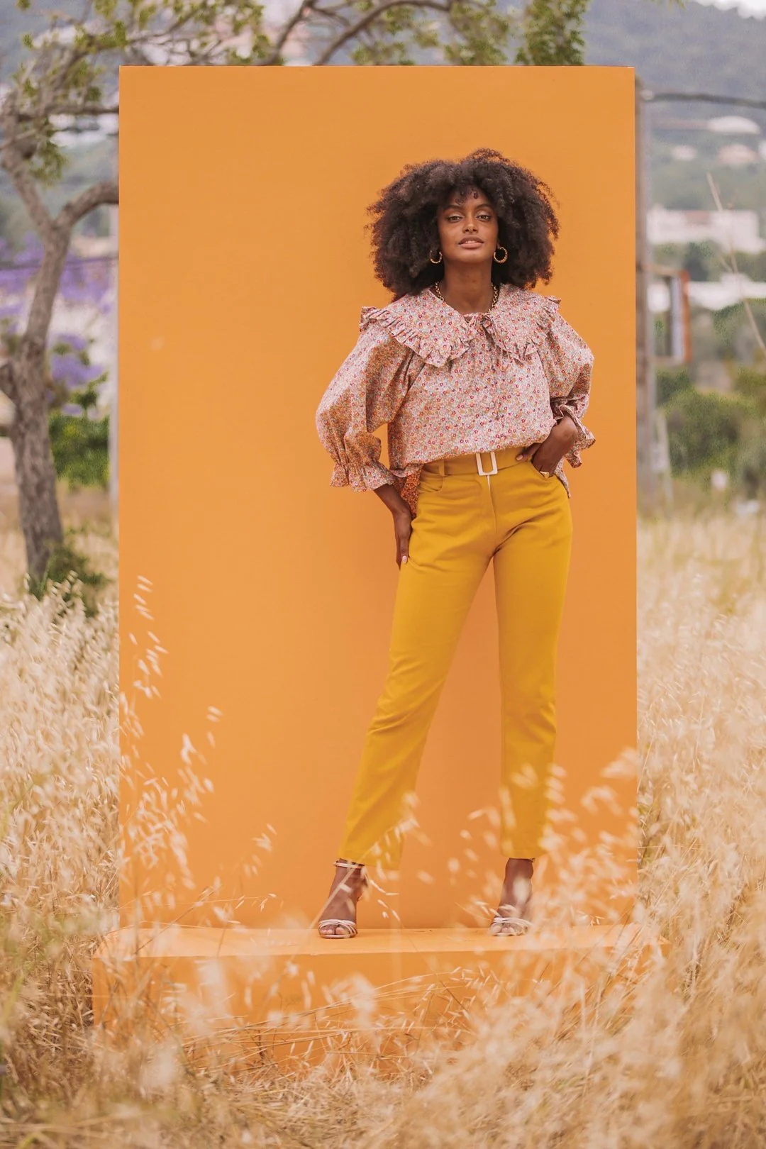 ABBY Pants - Mustard - Image 4