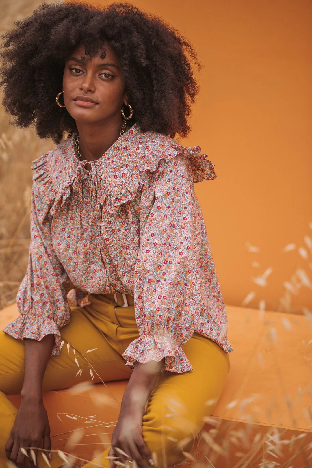 ABBY Pants - Mustard - Image 8