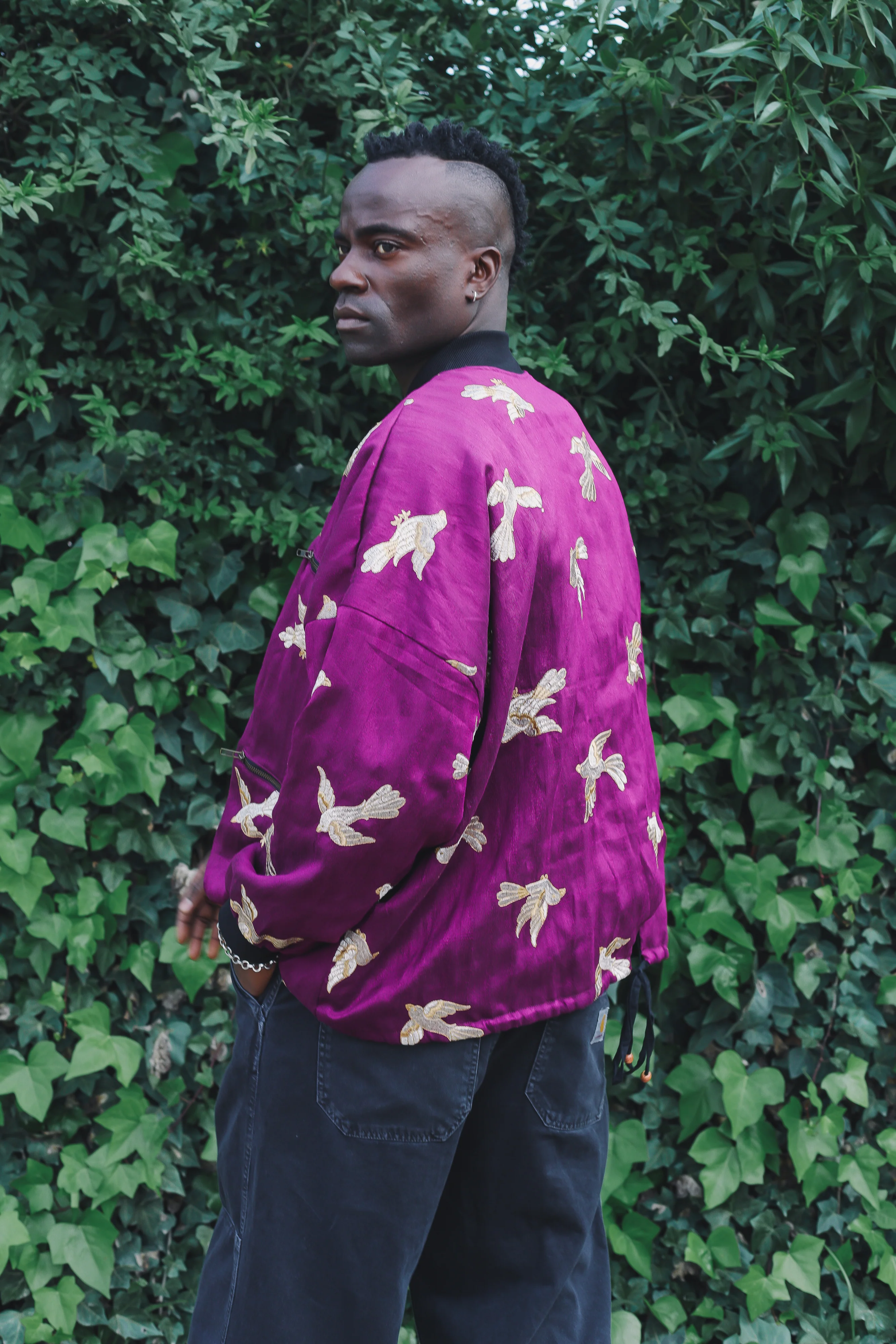 Noah Bomber Jacket Bird - Image 2