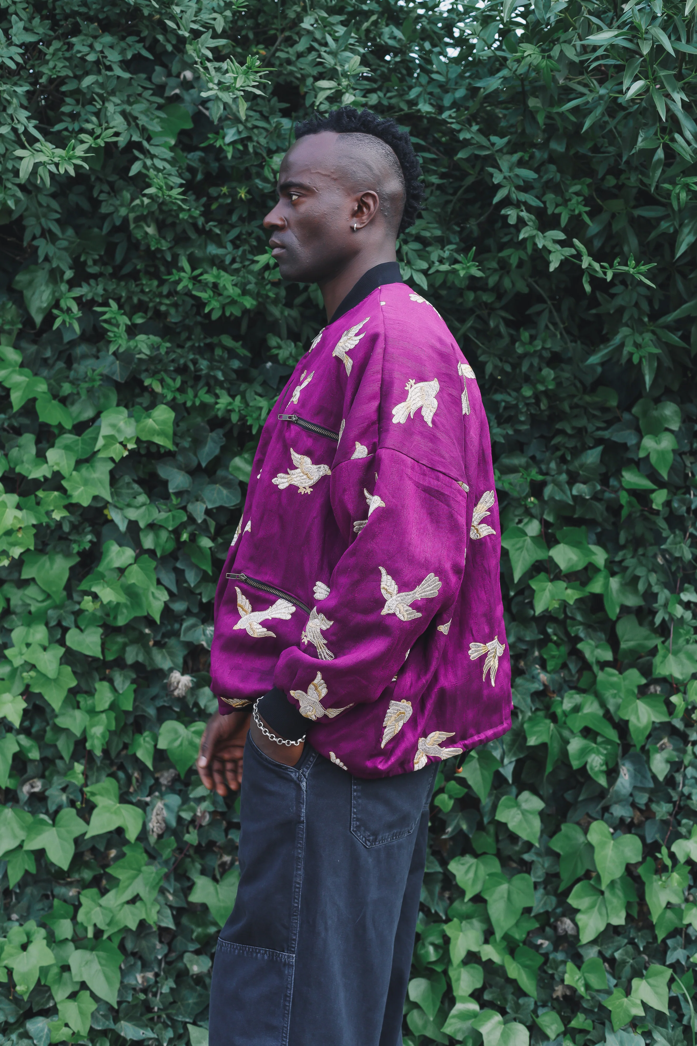 Noah Bomber Jacket Bird - Image 4