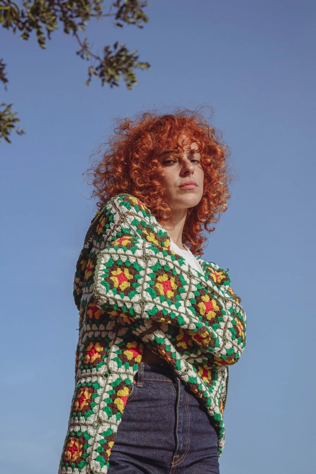 OZZIE granny square crochet hoodie - Image 10