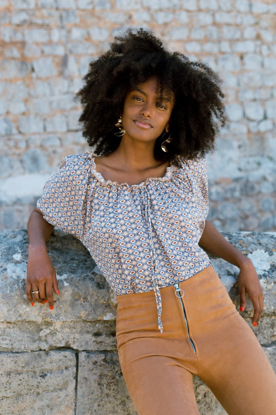 SAMMY suede flares - Image 4
