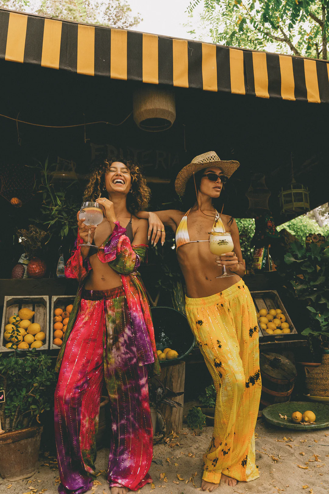 'Soleil ' LOUNGE SET Trousers - Yellow - Image 6