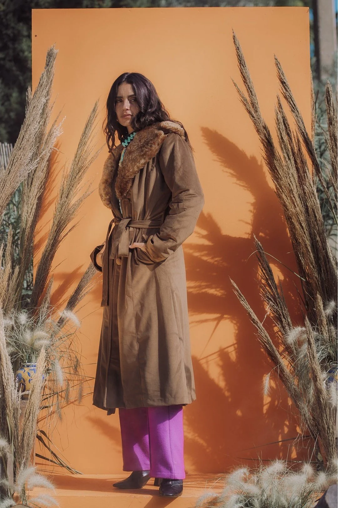 THE DUCHESS Coat - Brown - Image 3