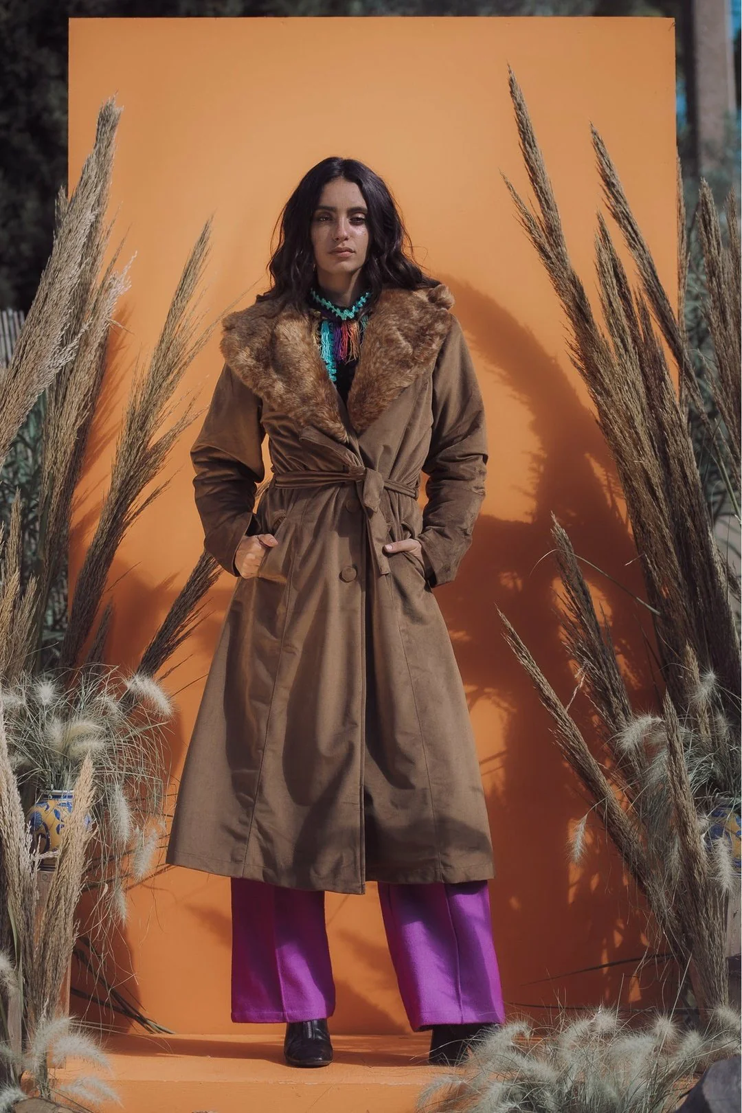THE DUCHESS Coat - Brown - Image 6