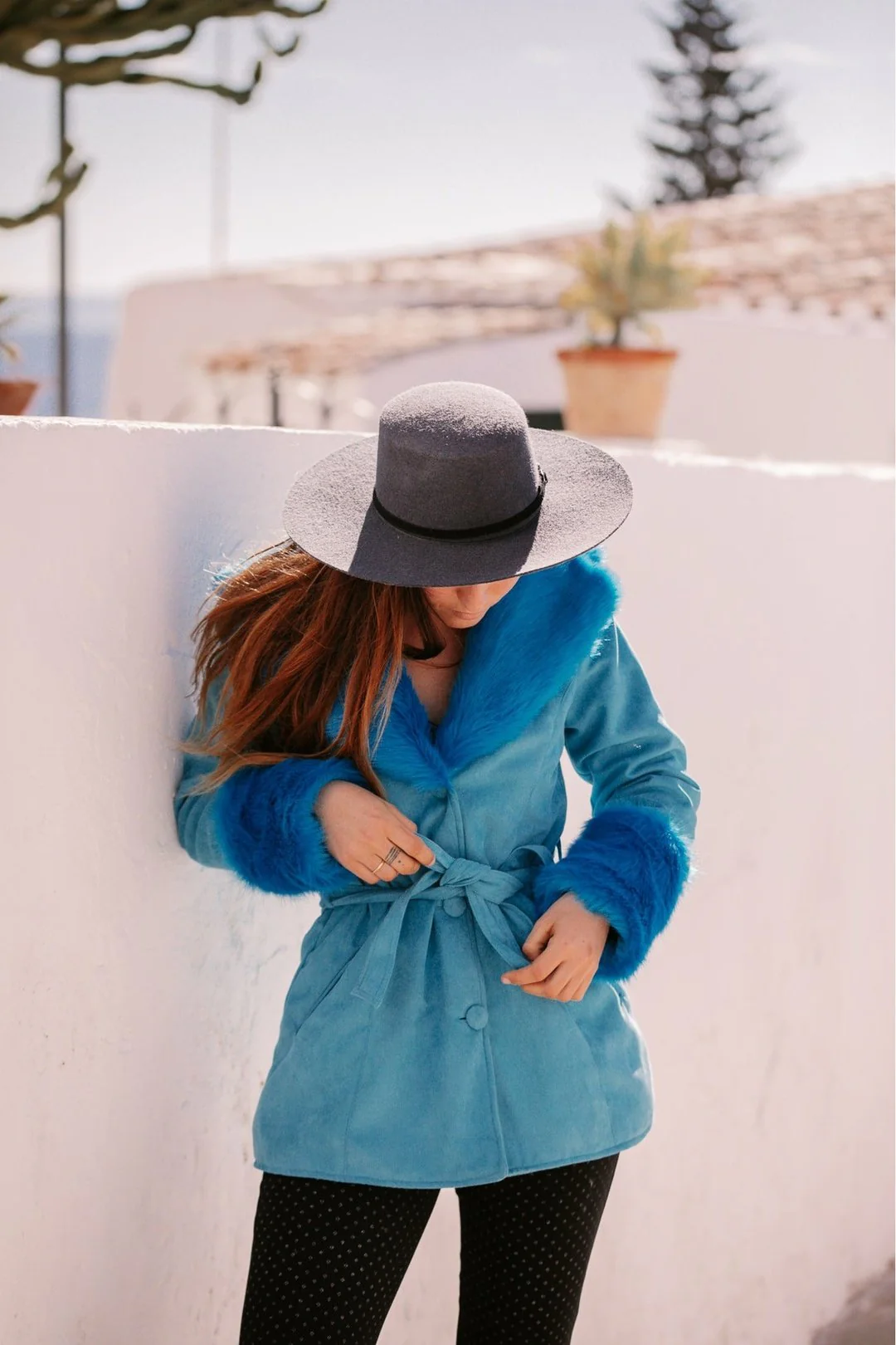 THE DUCHESS Coat Short - Azul - Image 3