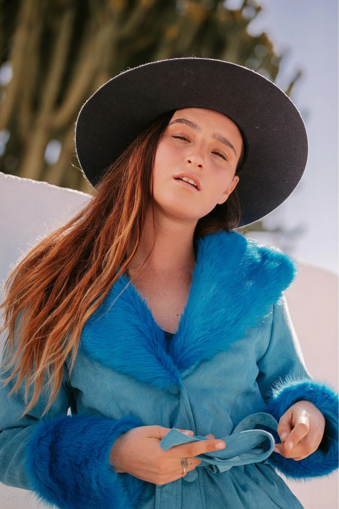 THE DUCHESS Coat Short - Azul - Image 4