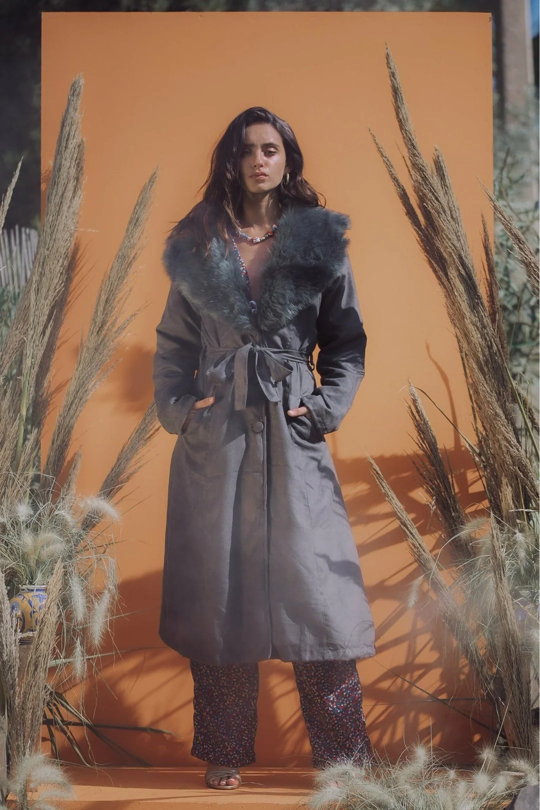 THE DUCHESS Coat - Stone - Image 3