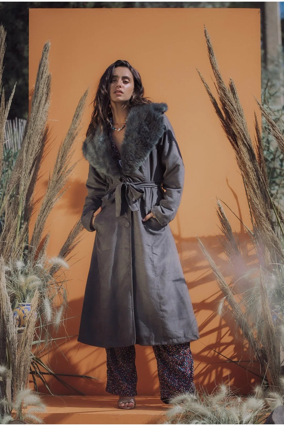 THE DUCHESS Coat - Stone - Image 5