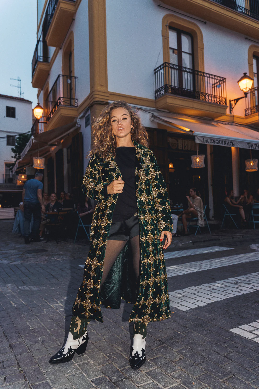THE EMPRESS Coat - Emerald Green - Image 8