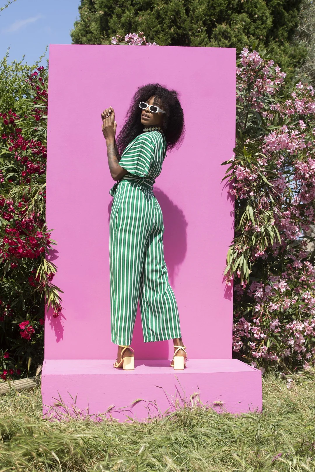 TINA Jumpsuit Deckchair stripe - Image 10