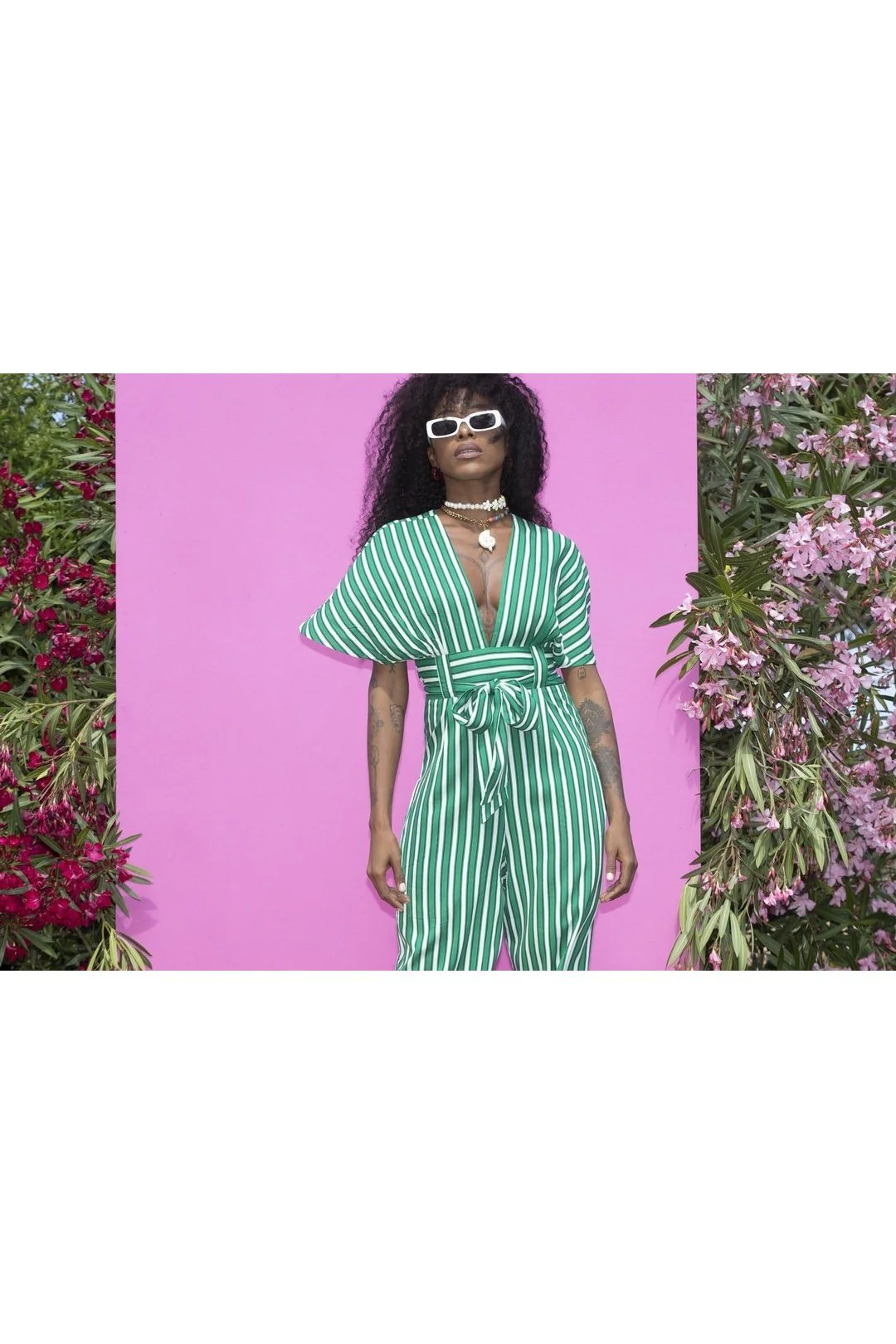 TINA Jumpsuit Deckchair stripe - Image 11