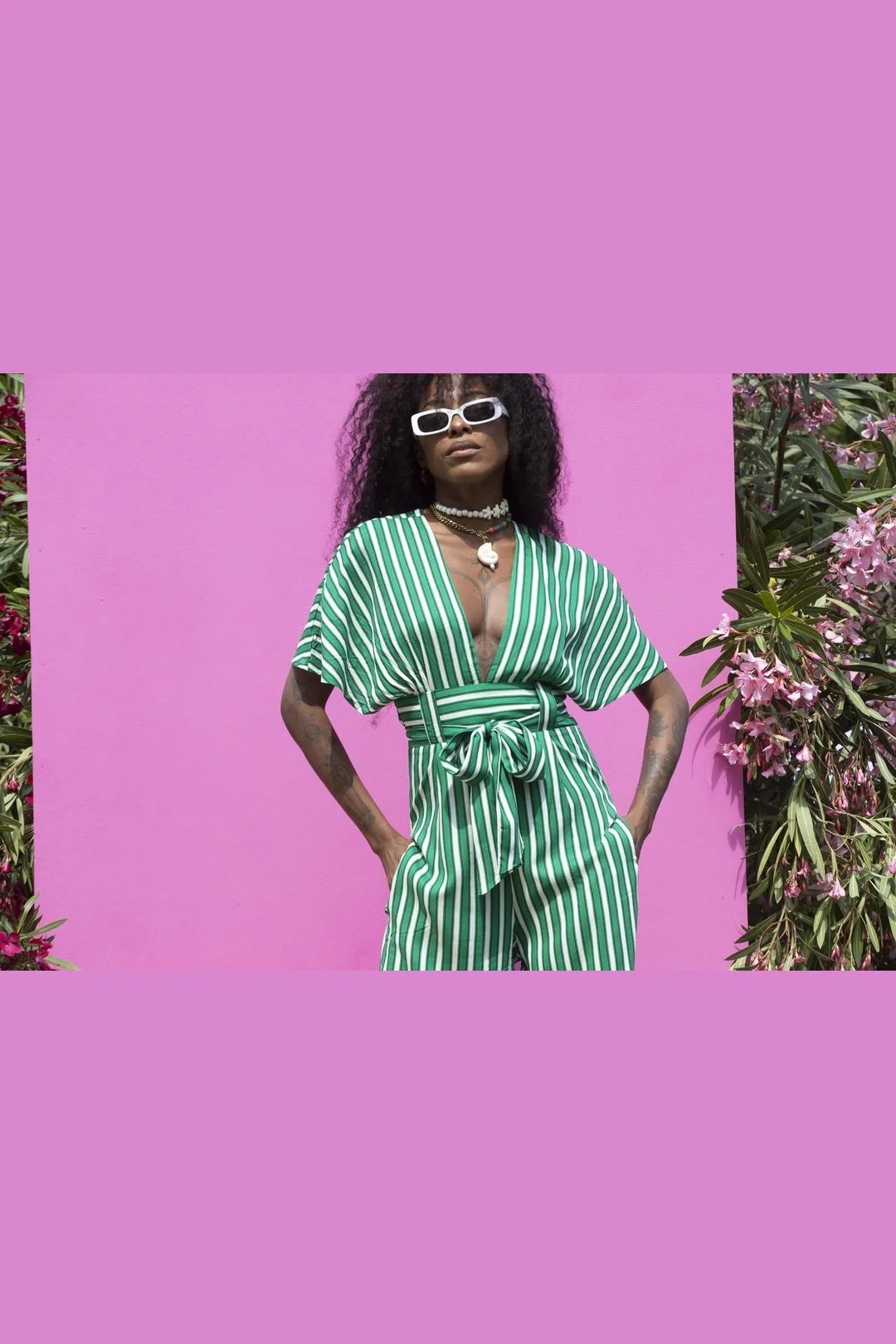 TINA Jumpsuit Deckchair stripe - Image 12