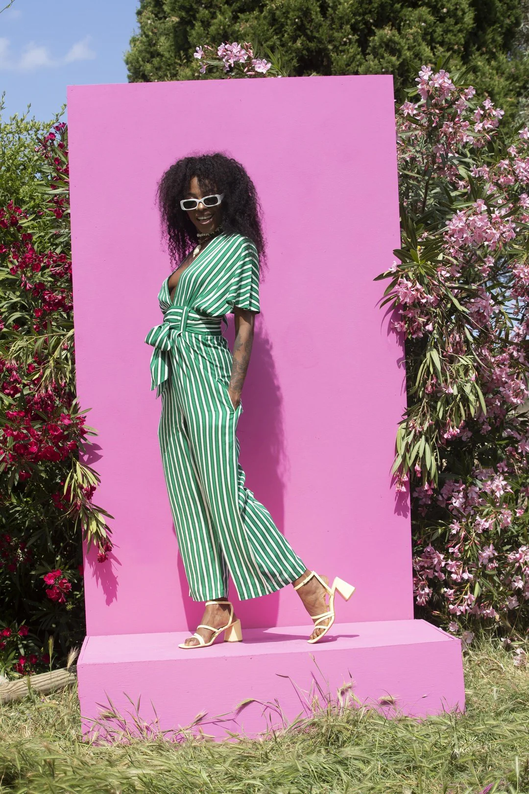 TINA Jumpsuit Deckchair stripe - Image 2