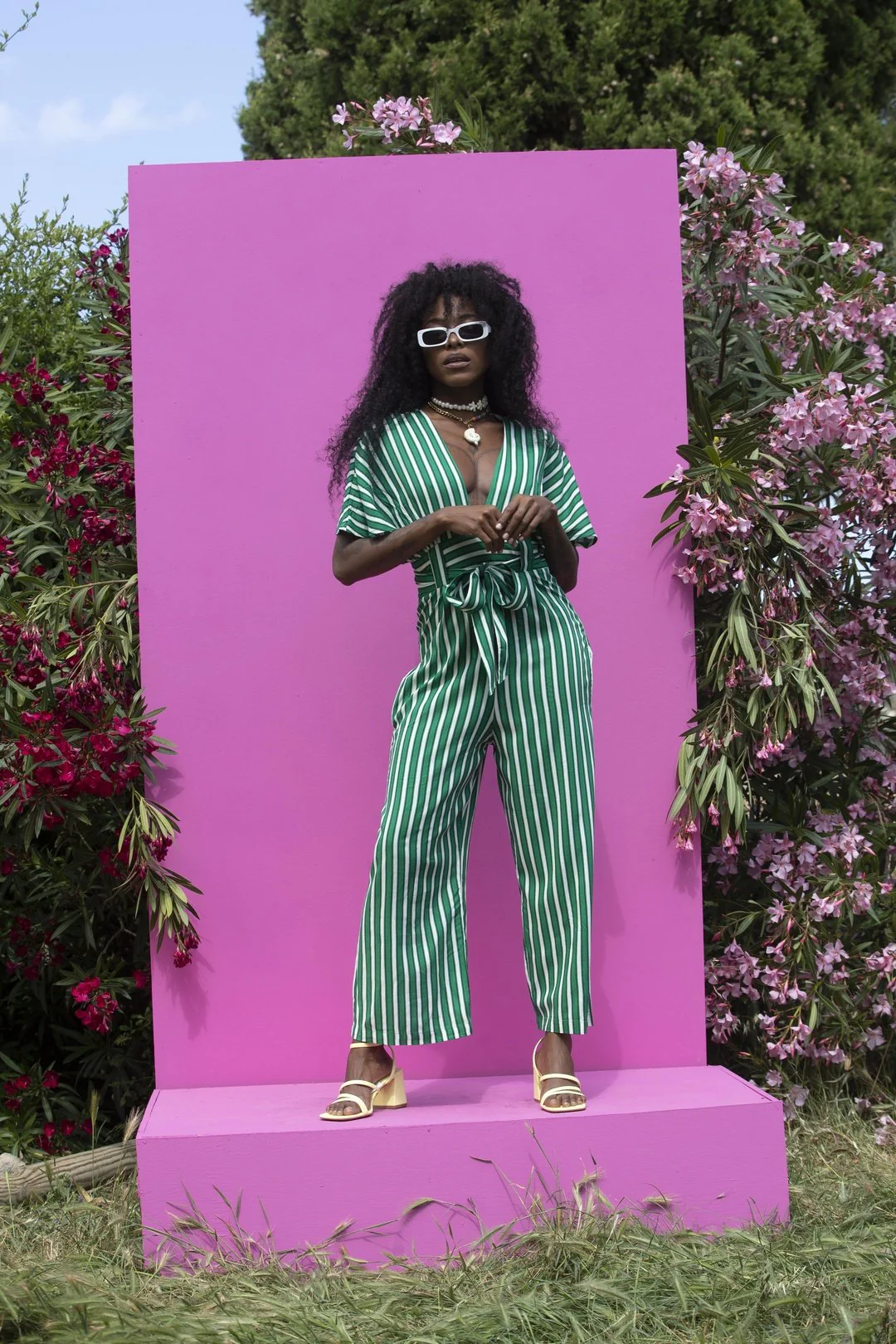 TINA Jumpsuit Deckchair stripe - Image 3