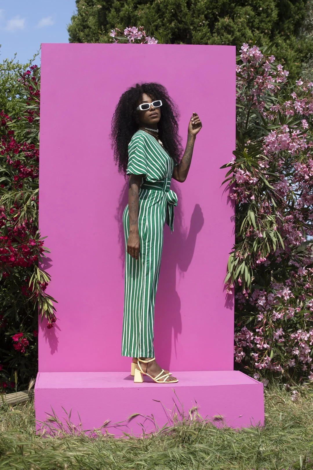 TINA Jumpsuit Deckchair stripe - Image 6