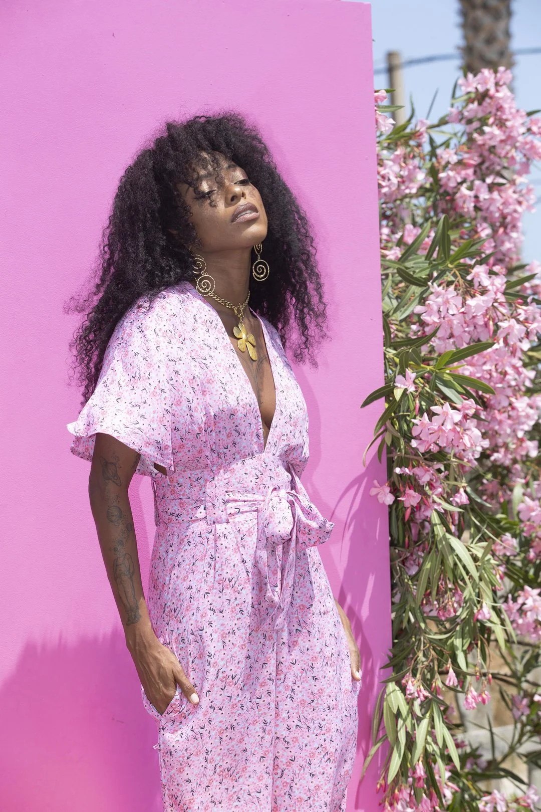 TINA Jumpsuit Pink Soda - Image 11