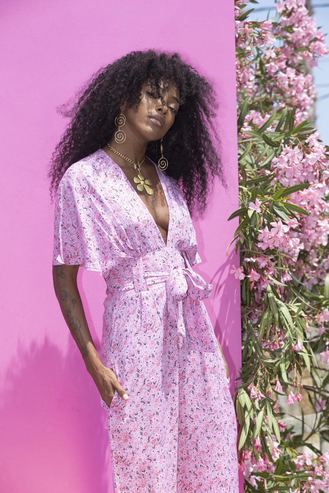 TINA Jumpsuit Pink Soda - Image 2