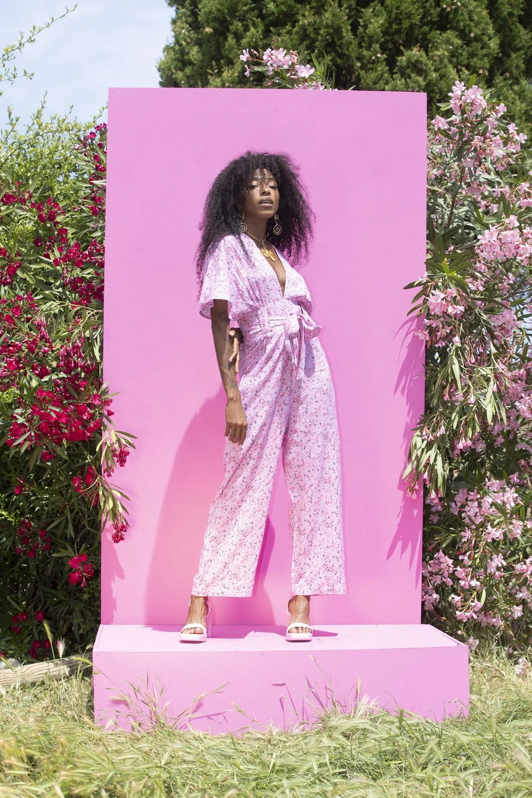 TINA Jumpsuit Pink Soda - Image 4