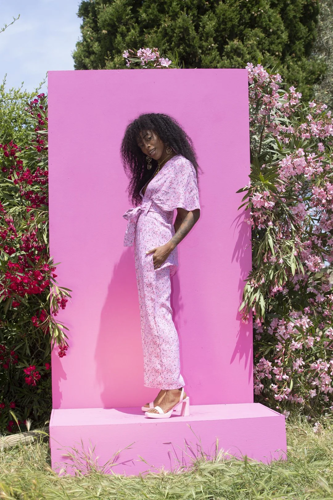 TINA Jumpsuit Pink Soda - Image 8