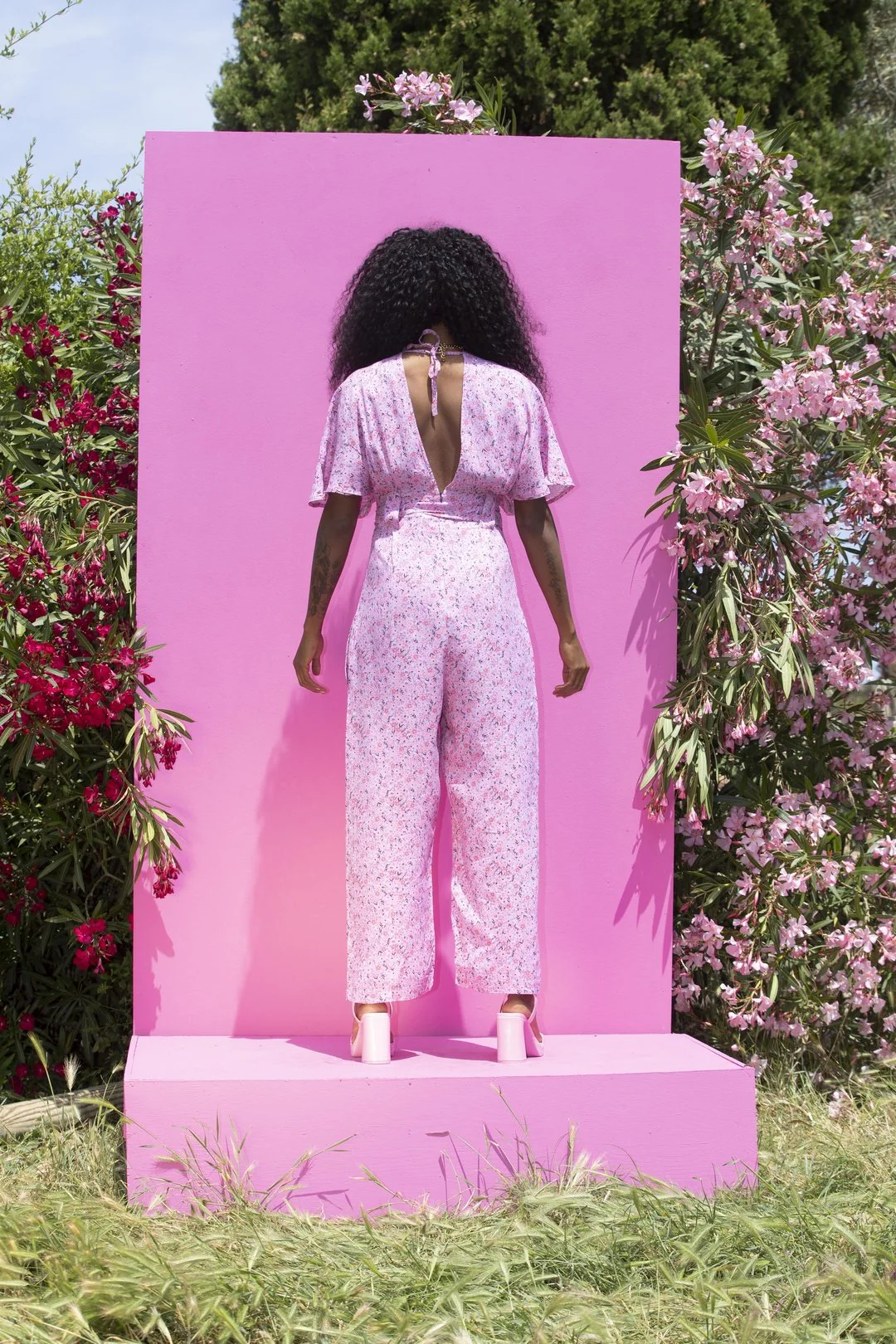 TINA Jumpsuit Pink Soda - Image 9