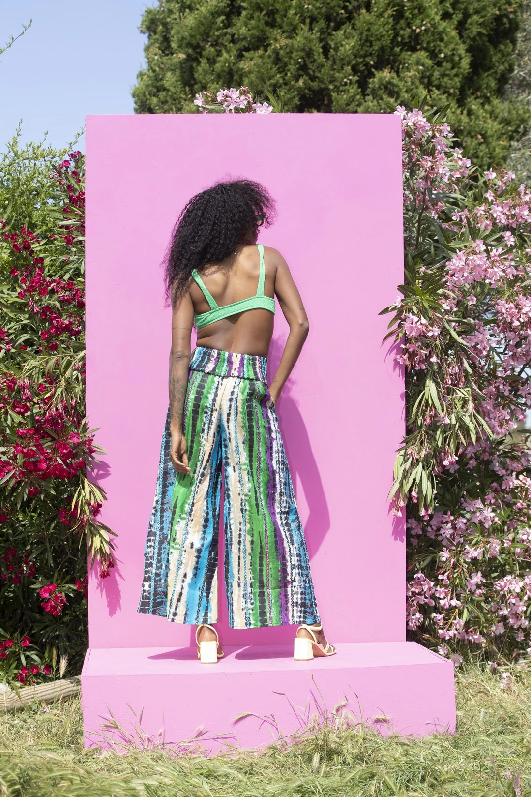Wide Boi Pants - Multi Tiedye mirror - Image 5