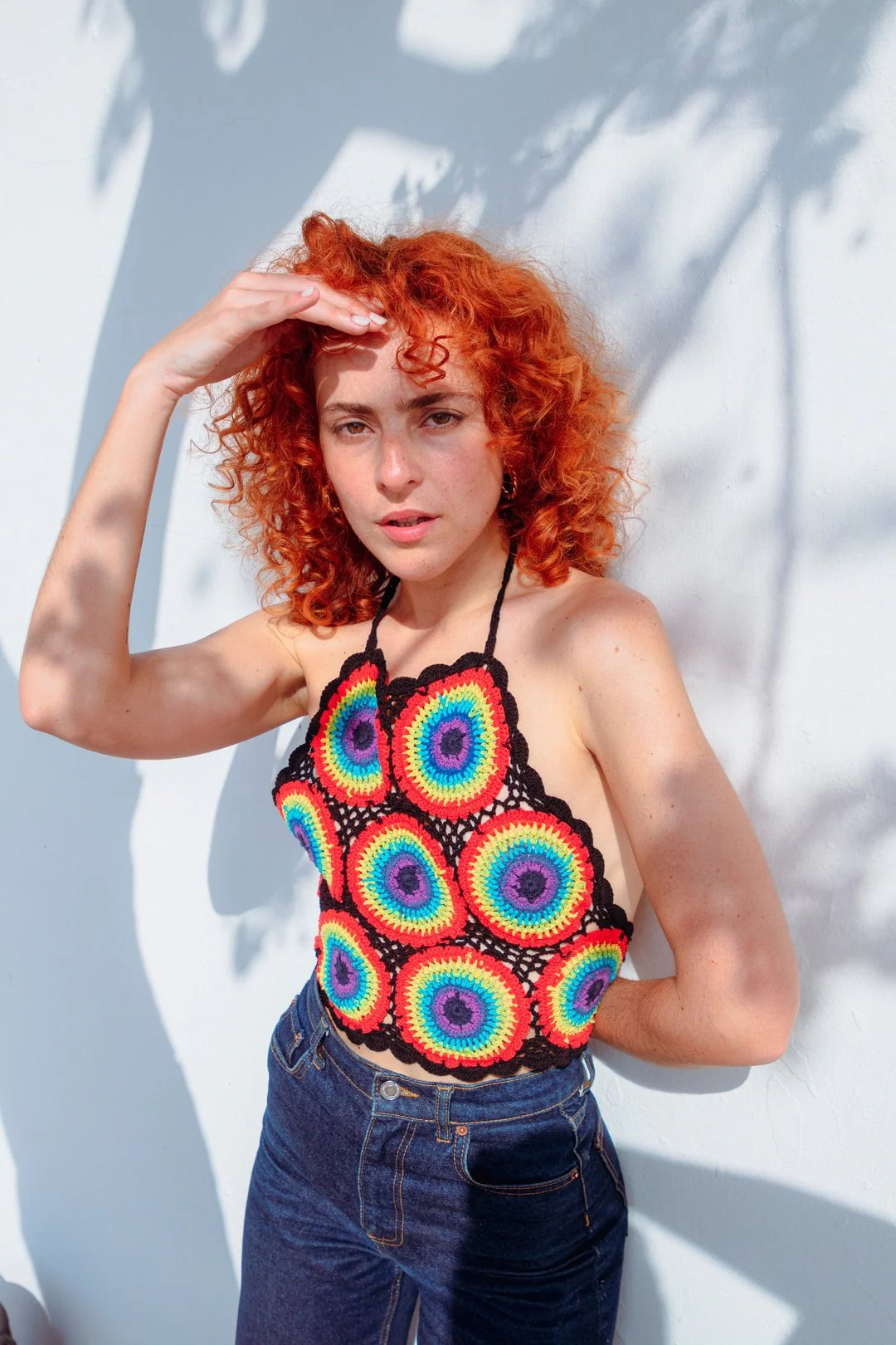 Woodstock crochet Halter - Black - Image 4