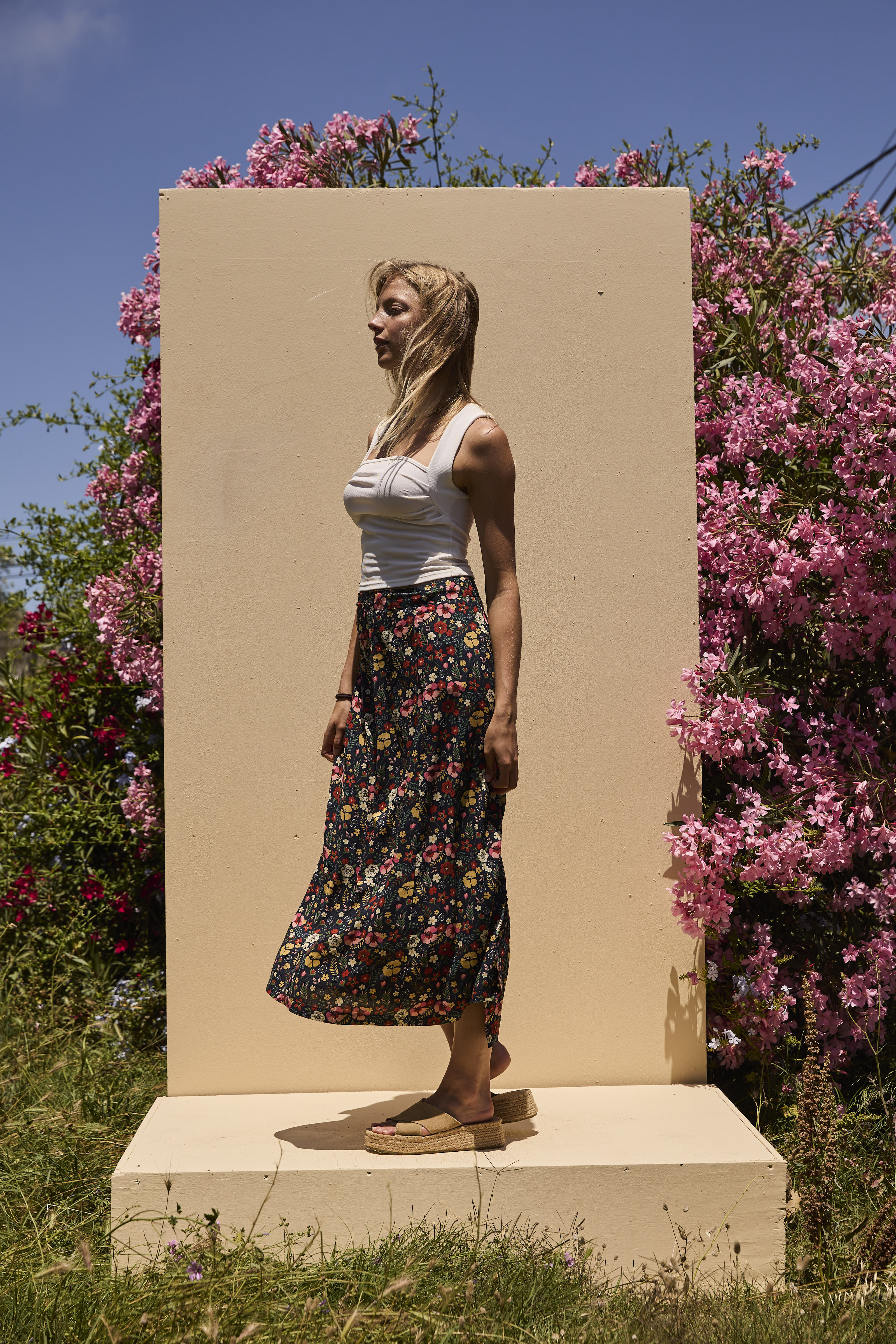 WRAP Skirt long - Mix Floral - Image 5