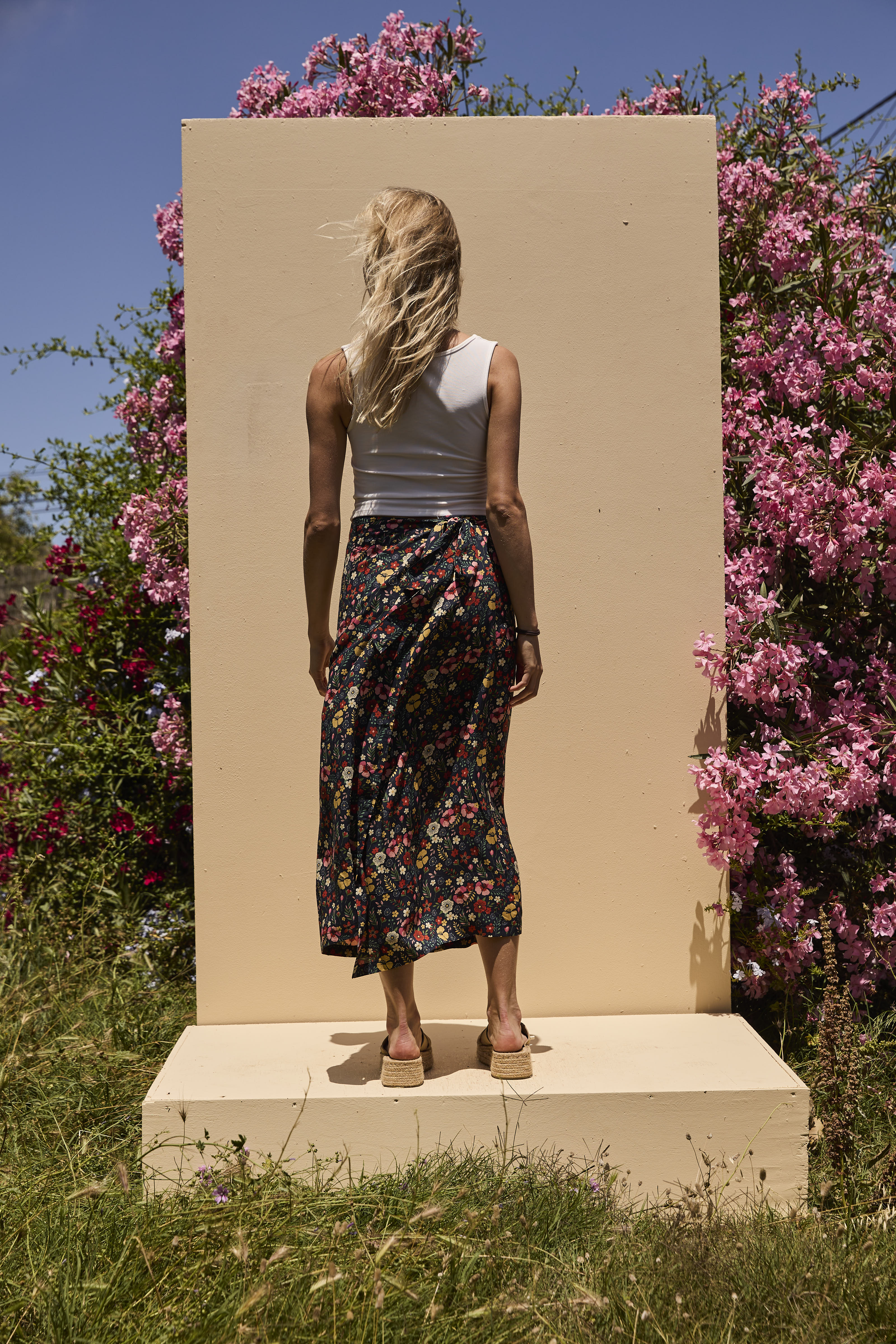 WRAP Skirt long - Mix Floral - Image 6