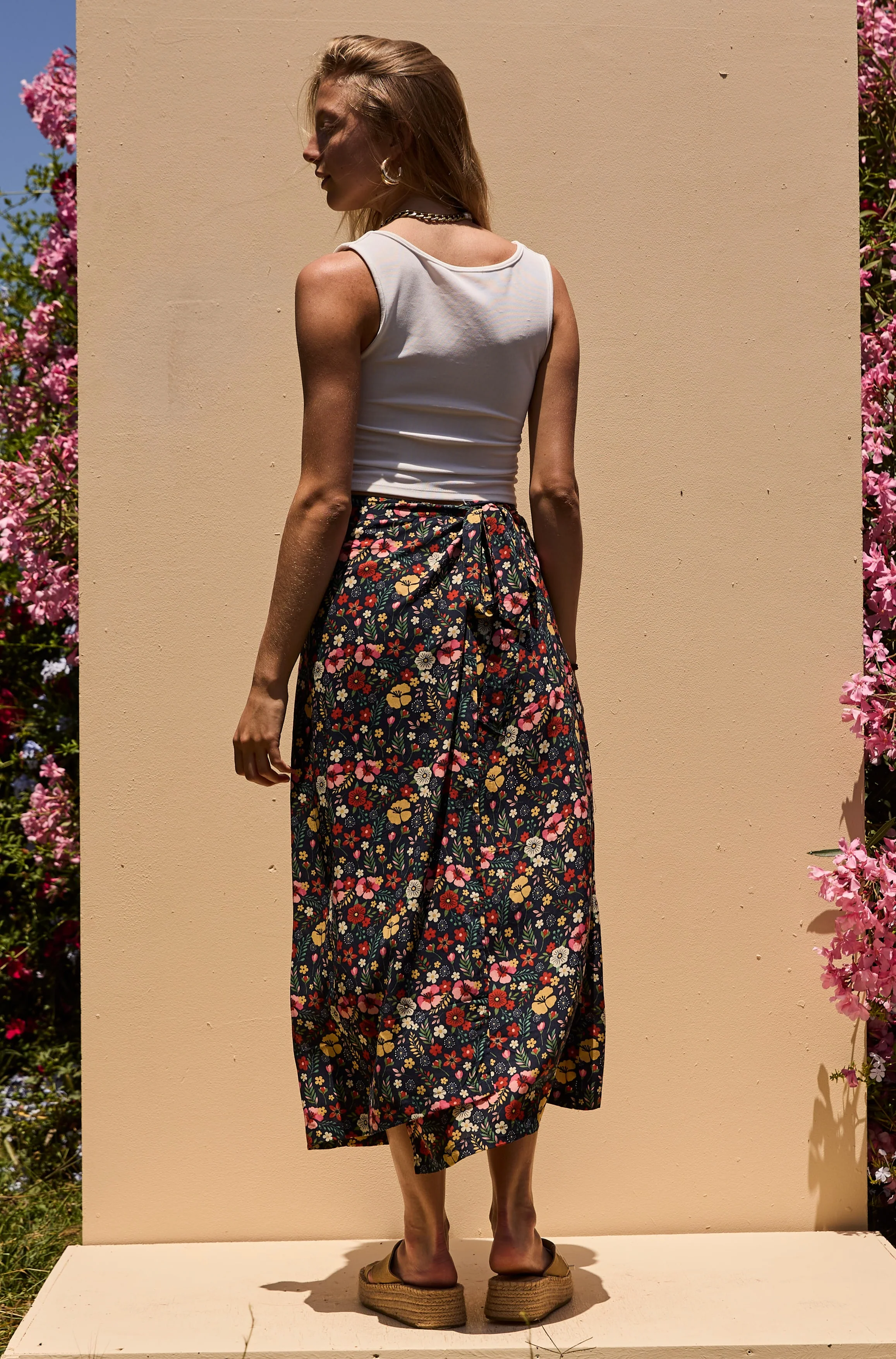 WRAP Skirt long - Mix Floral - Image 8