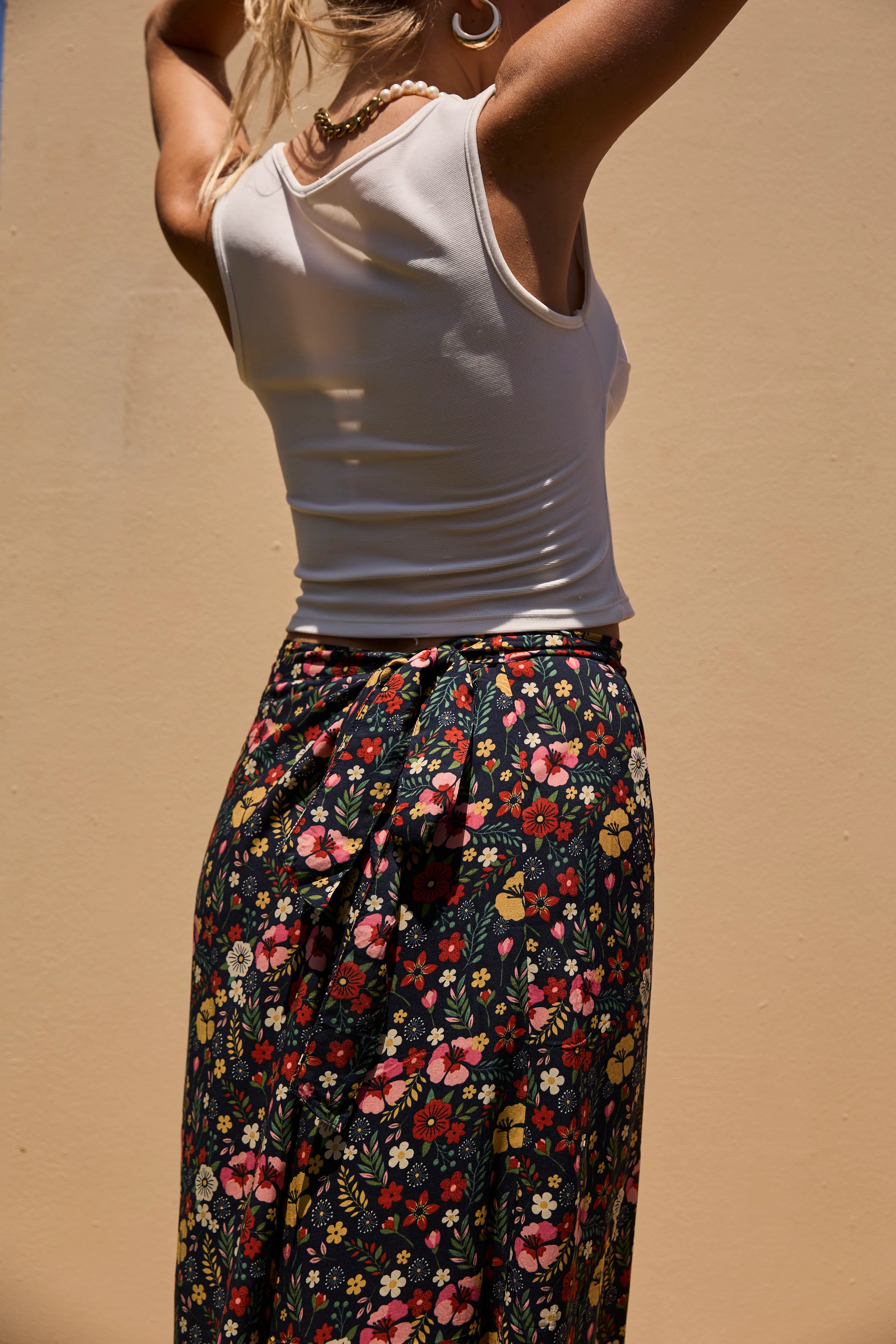 WRAP Skirt long - Mix Floral - Image 9